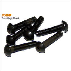 TeamMagic Steel BH Screws #123516BU [M8JR][M8ER][E6 III BES][E6 III][E6][E5][B8ER]