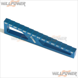 Titan 1/8th Off Road Ride Height Droop Gauge #30109 Titan 1/8th Off Road Ride Height Droop Gauge #30109