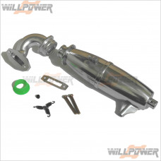JiaBao 1/10 In-Line/Tuned Pipe for Side Exhaust Engine #JBML-4033