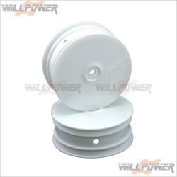 HOBAO Front Wheel (While) #40052W [Hyper H2]