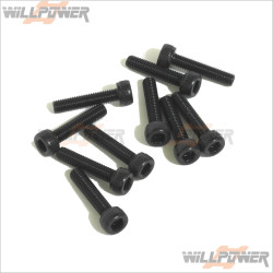 HOBAO Hex Socket Head Cap Screws M3x14mm #32314 [Hyper MINI ST]