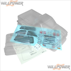 Street Jam Toyota Pickup Clear Body Shell Cover #SPB003 [OTA-R31]
