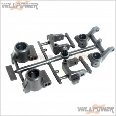 PR Caster Block & Rear Hub & Trailing Spindle #66400046 [S1]