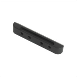 PR Aluminum 4° Low Roll Center Toe Plate (S1) #66480086 [S1]