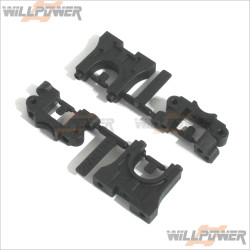 Sworkz Center Diff Mount Set #SW-2501124 [S350 EVO][S35-4][S35-3][BK1]