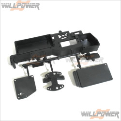 Sworkz Power Steering Radio Tray #SW-2501666 [S350 EVO][S350]