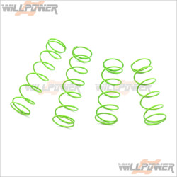 Sworkz Long Pitch Shock Springs Set (1.5mm x P16) Green #SW-210030 [S350T][S350 BE1][S350]