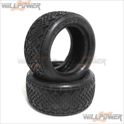 JAMES Fortis M4 (Super Soft) 1/10 Buggy Rear Tyres #JM-J10B05S1