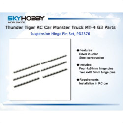 Thunder Tiger Suspension Hinge Pin #PD2376 [MT-4 G3]