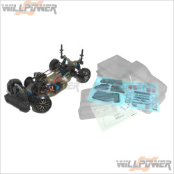 Street Jam HILUX 80 PICK UP Truck (Clear Body) Drifter Car RTR #SJKT012