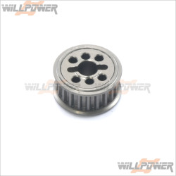 K Factory Hard Coated 20T Side Pulley (2 speed shaft #K1484 [T8][G4]