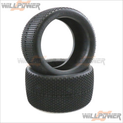 HOBAO Truggy Tires w/ Inner Sponge 2pcs #BT-301 [Hyper SST]
