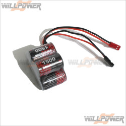 EP EP 6V/1500MAH Ni-MH Hump Pack Rechargeable Battery #WP-MP5