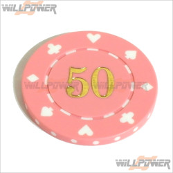 WillPower CASINO Poker Gambling Chip $50 (Las Vegas/Macau) #N4S WillPower CASINO Poker Gambling Chip $50 (Las Vegas/Macau) #N4S