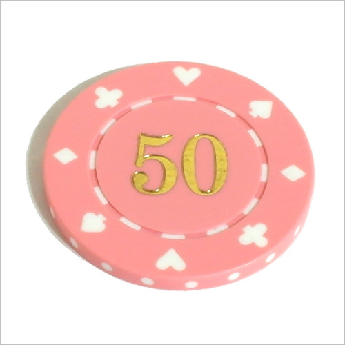 WillPower CASINO Poker Gambling Chip $50 (Las Vegas/Macau) #N4S