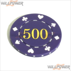 WillPower CASINO Poker Gambling Chip $500 (Las Vegas/Macau) #N4V WillPower CASINO Poker Gambling Chip $500 (Las Vegas/Macau) #N4V