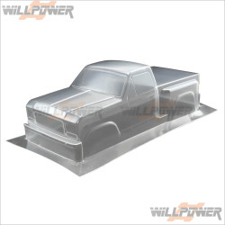 WillPower Pickup Truck Clear Body Shell Cover 10pcs #NUE WillPower Pickup Truck Clear Body Shell Cover 10pcs #NUE