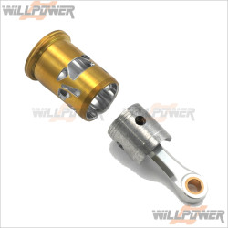 Alpha 21 Complete Set Precise Piston/Sleeve 7+2PT/Rod(A872) #E03-BU12172