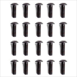 Thunder Tiger Buttonhead Machined Screw 4x12 #PD9316 [eMTA G2][eMTA]