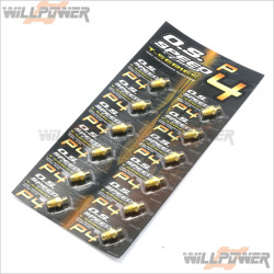 O.S. Speed P4 Turbo Glow Plug 24K Gold 12pcs #71642730 O.S. Speed P4 Turbo Glow Plug 24K Gold 12pcs #71642730