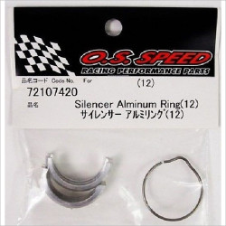 O.S. OS Engine 72107420 T-1060 Silencer Clamp #72107420 O.S. OS Engine 72107420 T-1060 Silencer Clamp #72107420