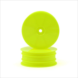 HB Racing D216 - 2WD BUGGY FRONT WHEEL (YELLOW/2pcs) #116325 [D216]