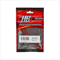 HB Racing Chassis Rod Set (Rear/E817T) #204259 [E817T]