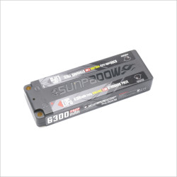 WillPower 7.6V/6300MAH 2s2p 120C/60C Race LiPo Battery #JBBA-SU-001