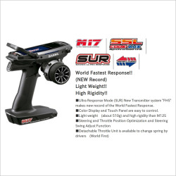 Sanwa M17 2.4GHz Transmitter FH5 w/ RX-491 #101A32472A Sanwa M17 2.4GHz Transmitter FH5 w/ RX-491 #101A32472A