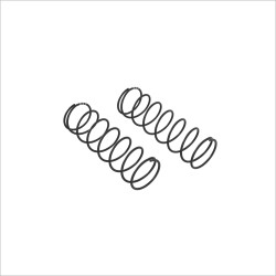 Sworkz S14/S12 Black Competition Rear Shock Spring (L3-Dot)(57X1.1X8.0) #SWC-115161 [S14-2]