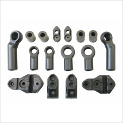 Team Associated Team Associated - Anti-Roll Bar Mounts & Steering Rod Ends, for DR10 #71086 [DR10]